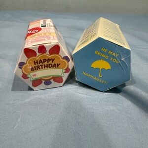 Sonny Angel Bundle Lot Of 2 Happy Birthday, I Love Rainy Day Series Blind Boxes